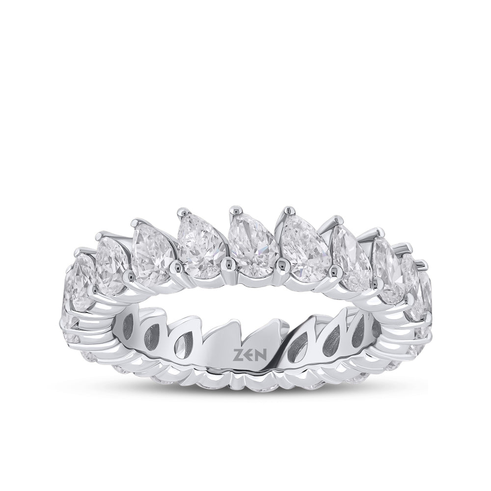 3.20 ct. Memoire Diamantring