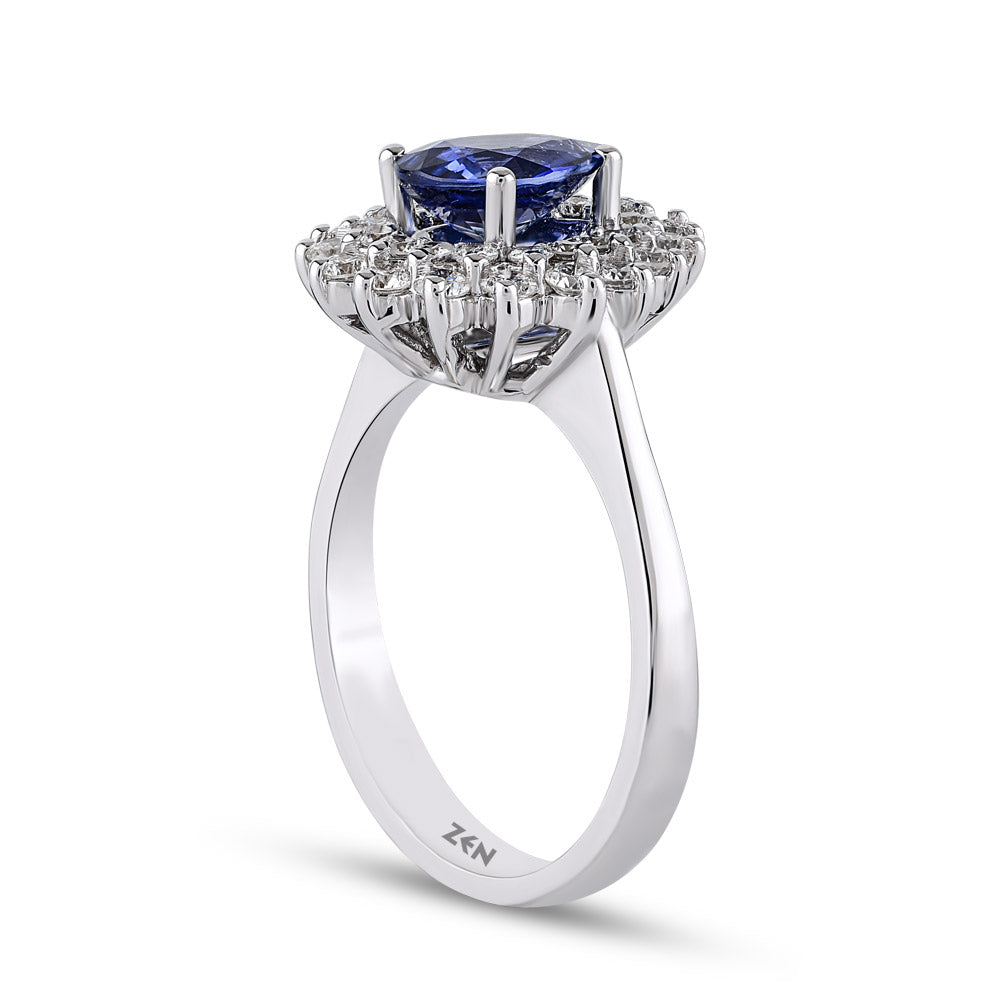 1.56 ct. Sapphire Ring