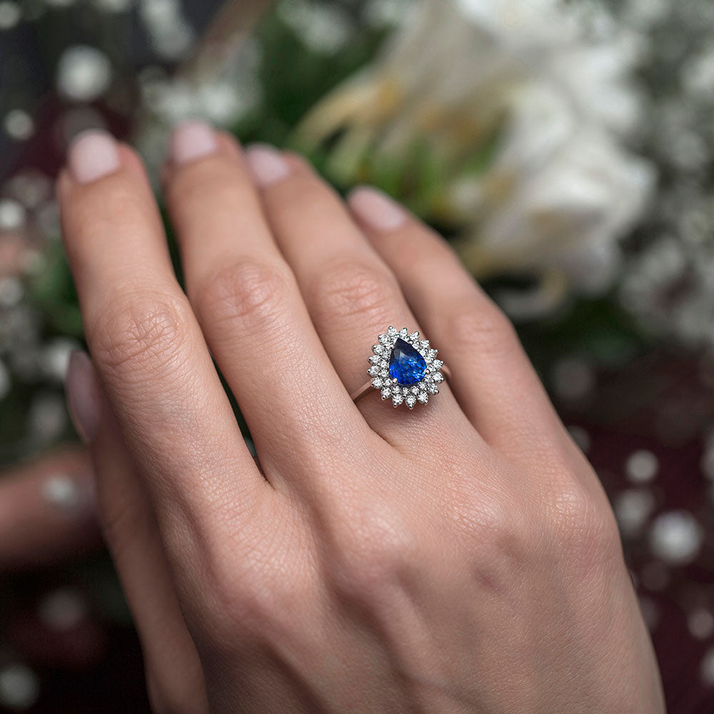1.56 ct. Saphir Ring