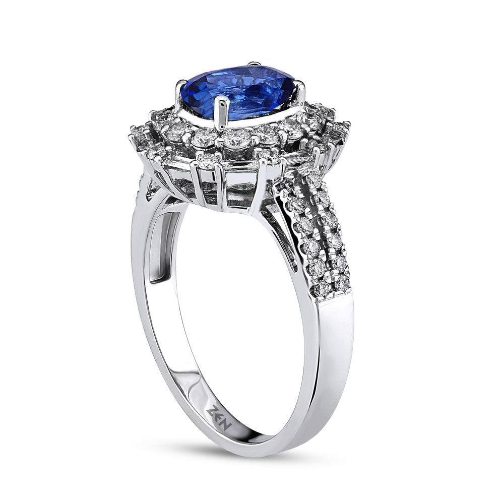 1.95 ct. Saphir Ring