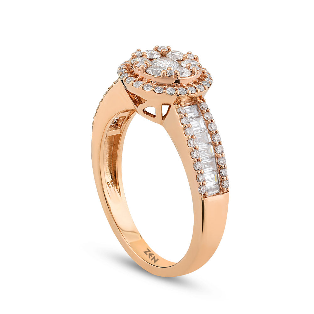 0.90 ct. Design Diamantring