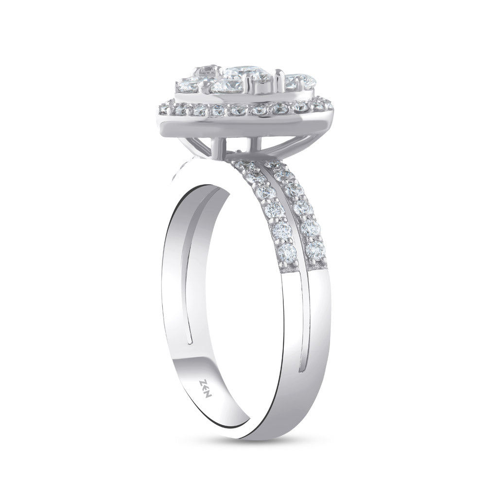 1.50 ct. Herz Diamantring