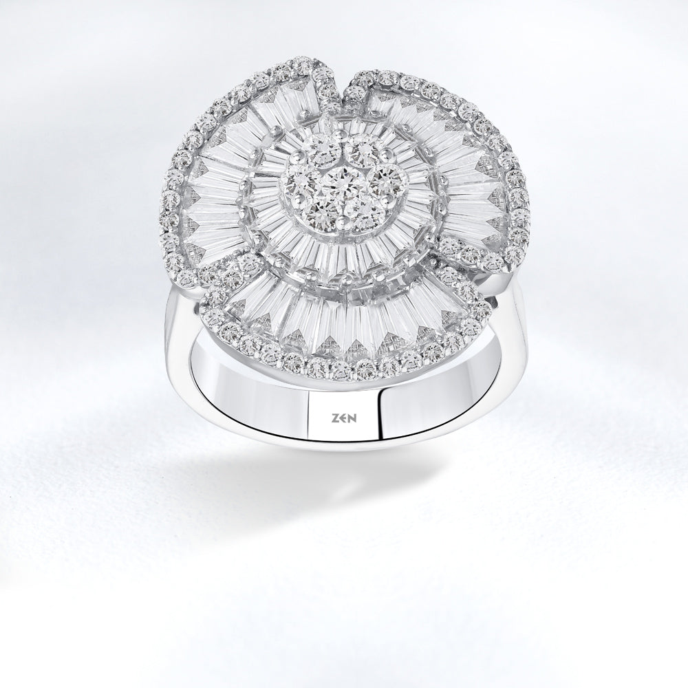 2.07 ct. Design Diamantring