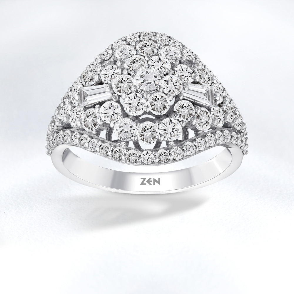 1.89 ct. Design Diamantring