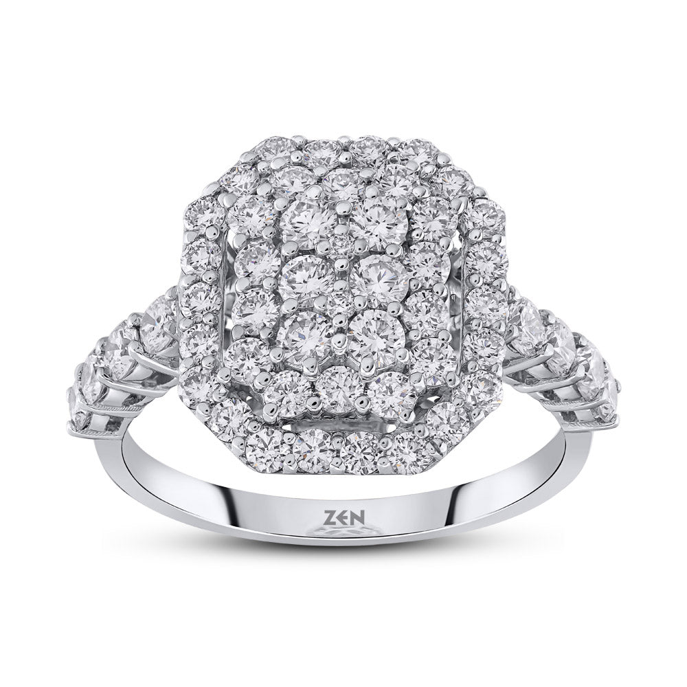1.43 ct. Design Diamantring