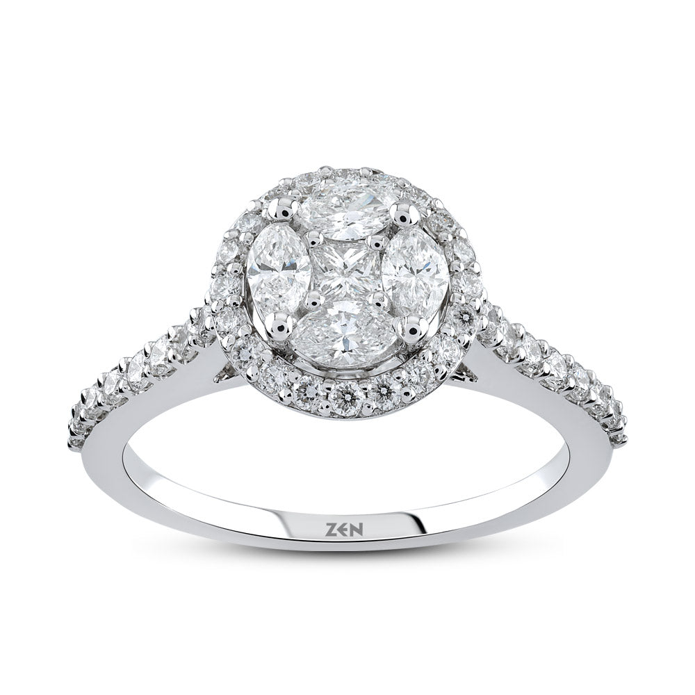 1.05 ct. Design Diamantring