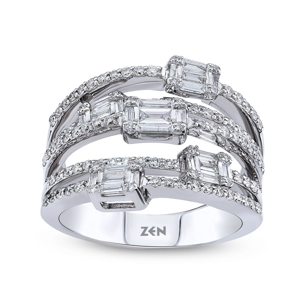 0.96 ct. Design Diamantring