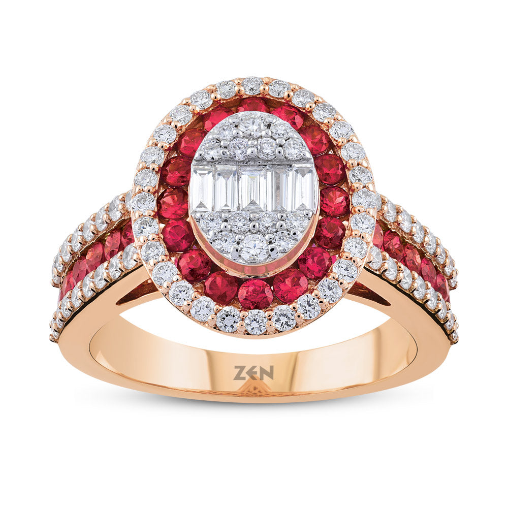 1.49 ct. Rubin Ring