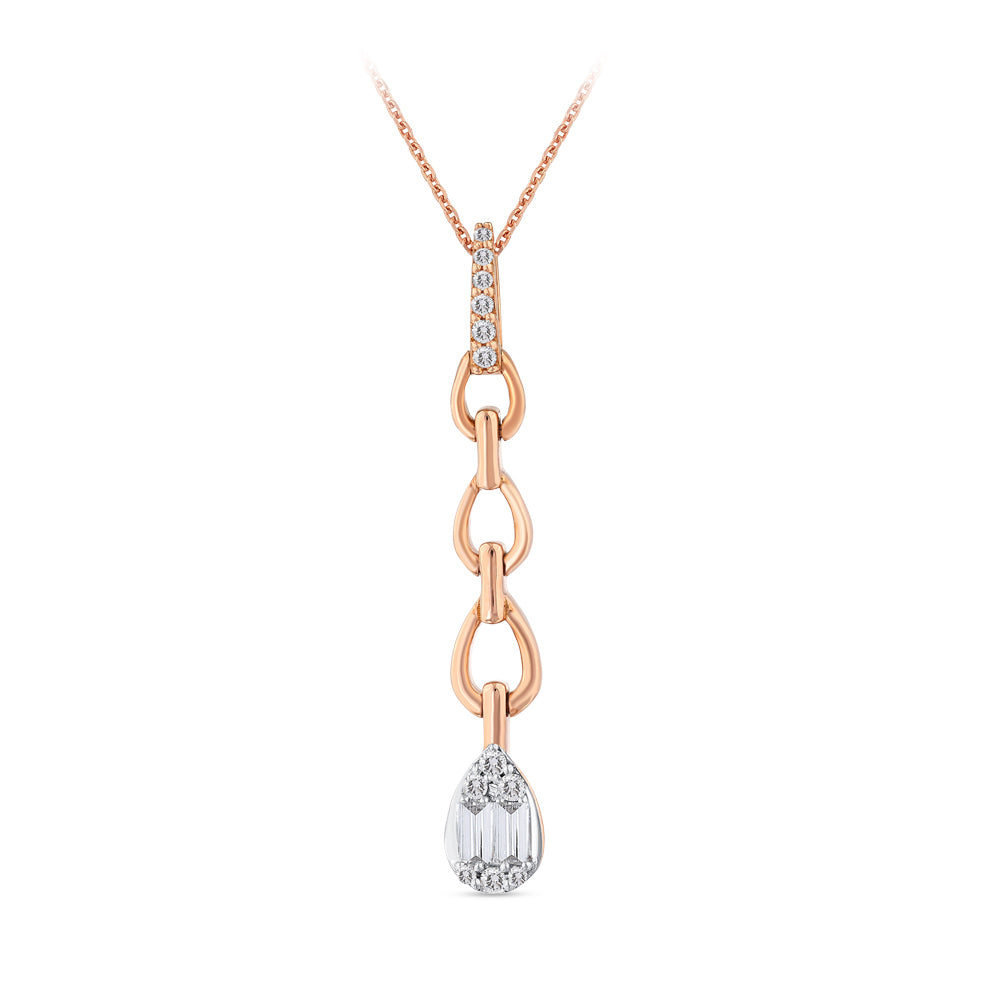 0.19 ct. Design Diamond Necklace
