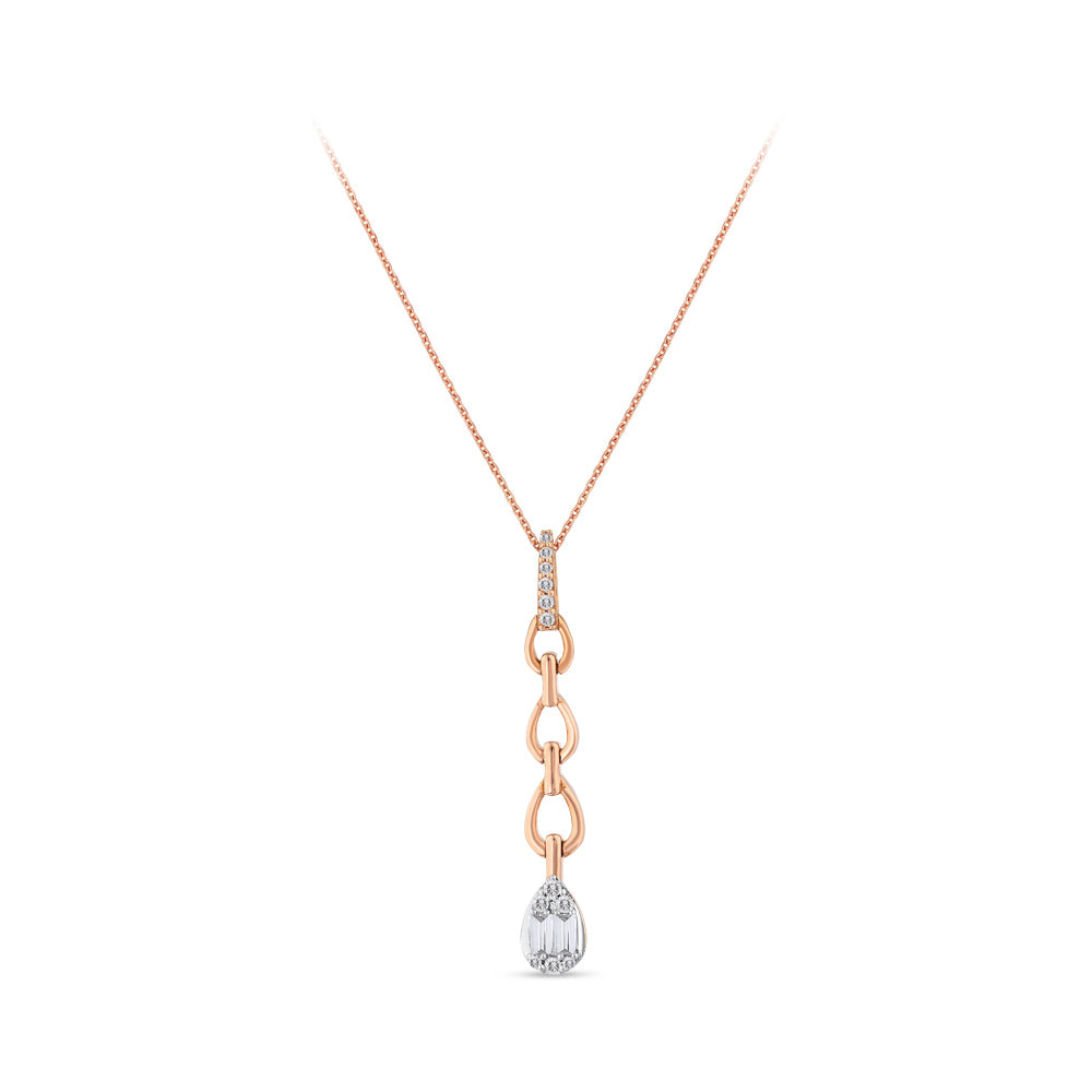 0.19 ct. Design Diamond Necklace