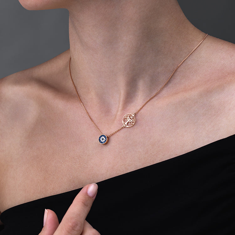 0.20 ct. Design Diamant Halskette