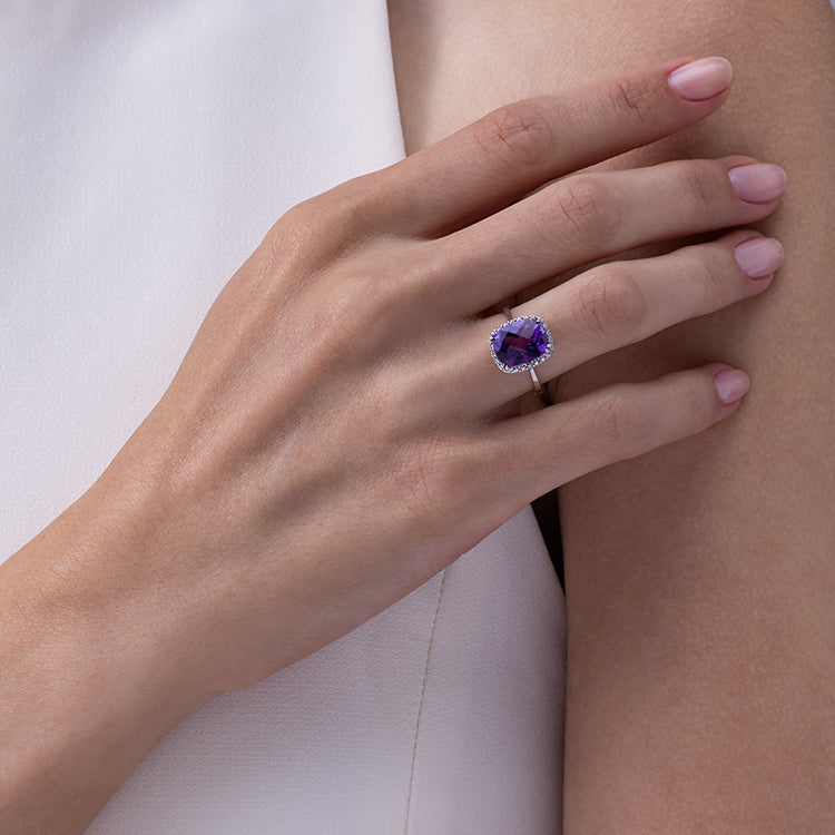 2.40 ct. Amethyst Ring