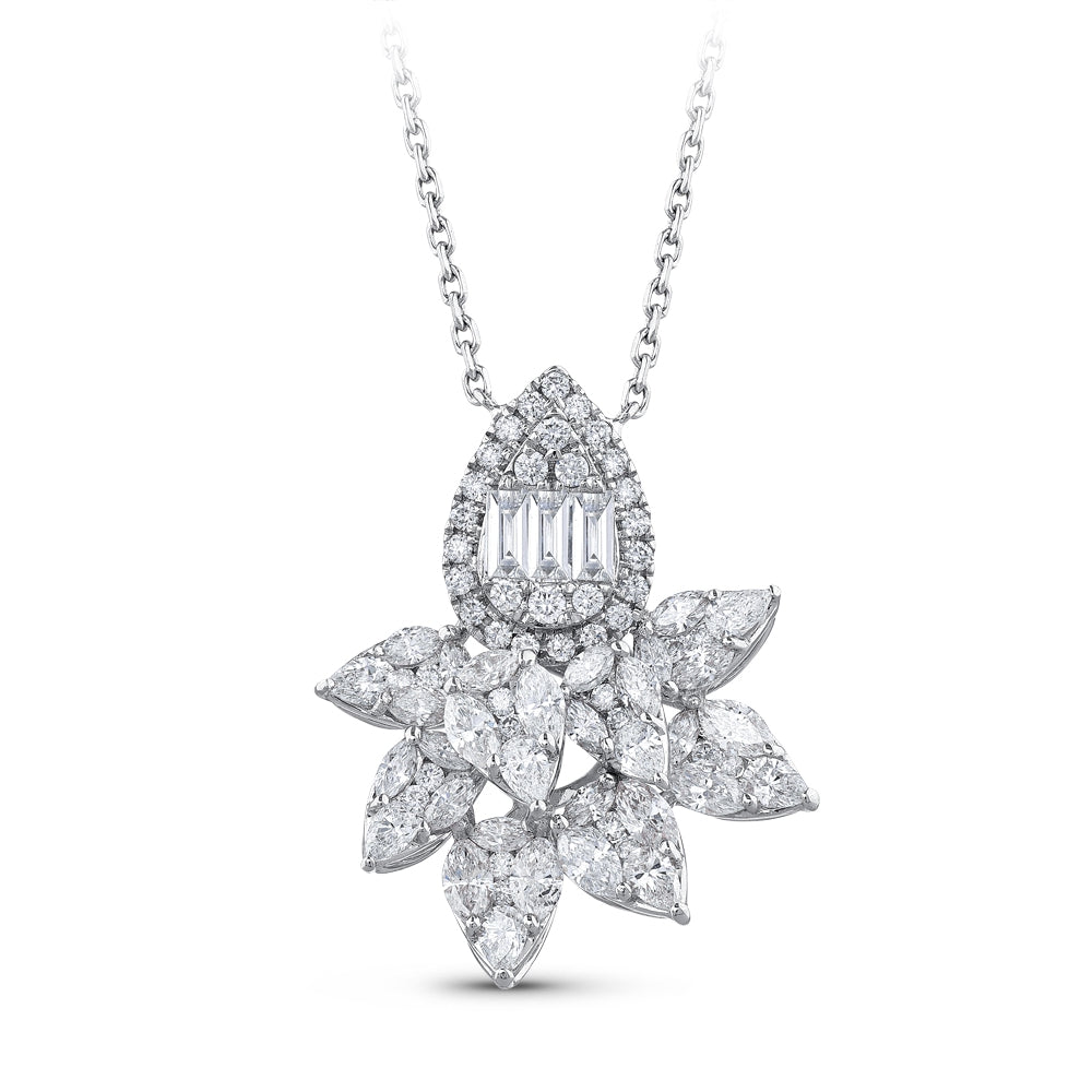 2.08 ct. Design Diamant Halskette