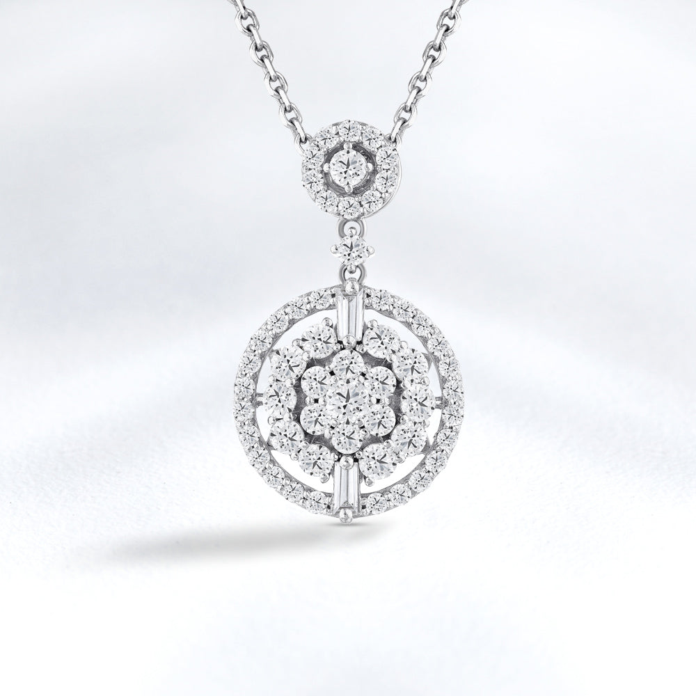 1.24 ct. Design Diamant Halskette
