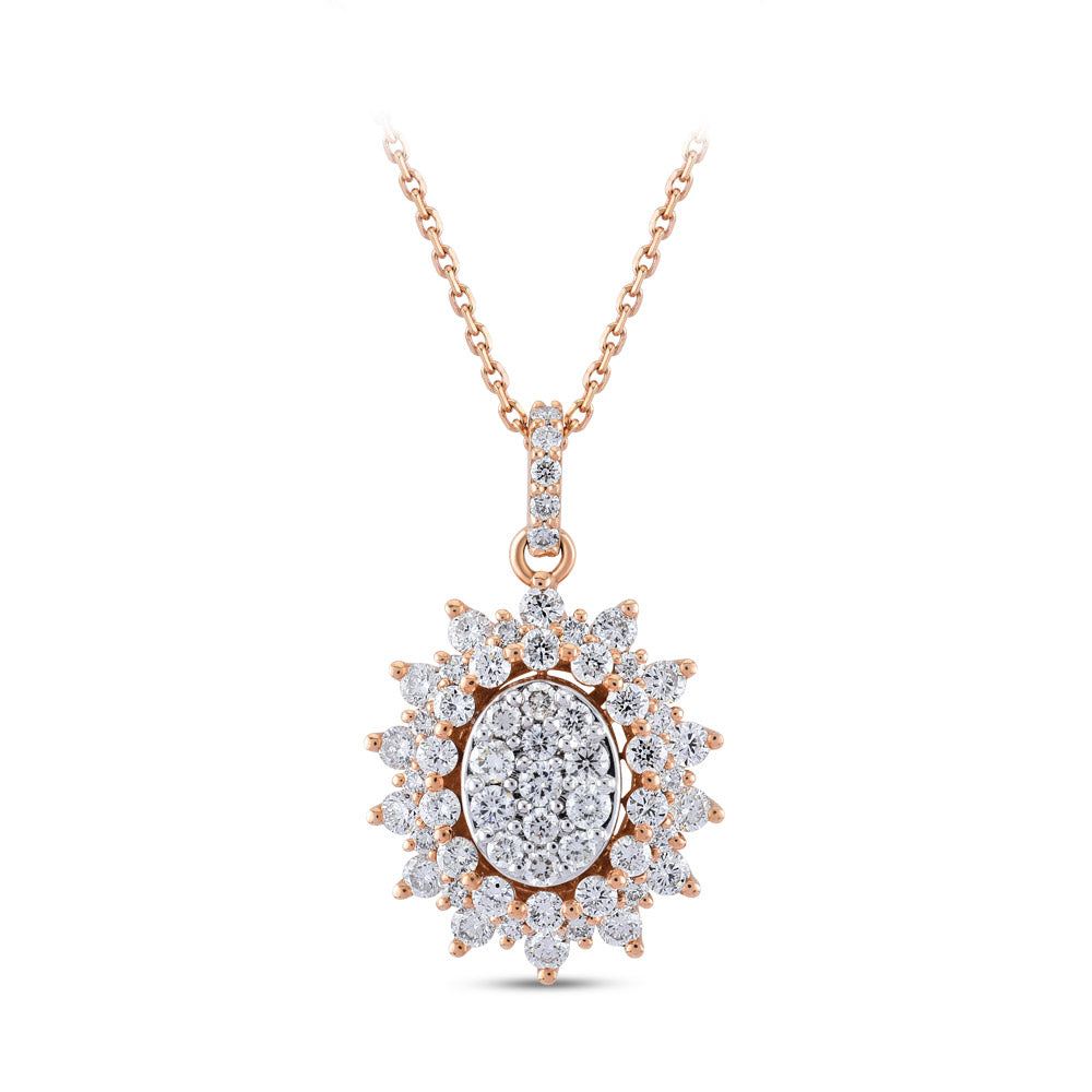 1.04 ct. Design Diamond Necklace