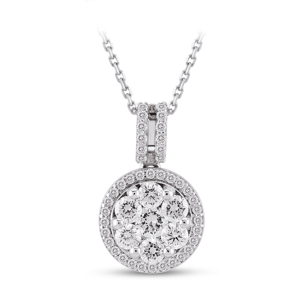 0.66 ct. Design Diamant Halskette
