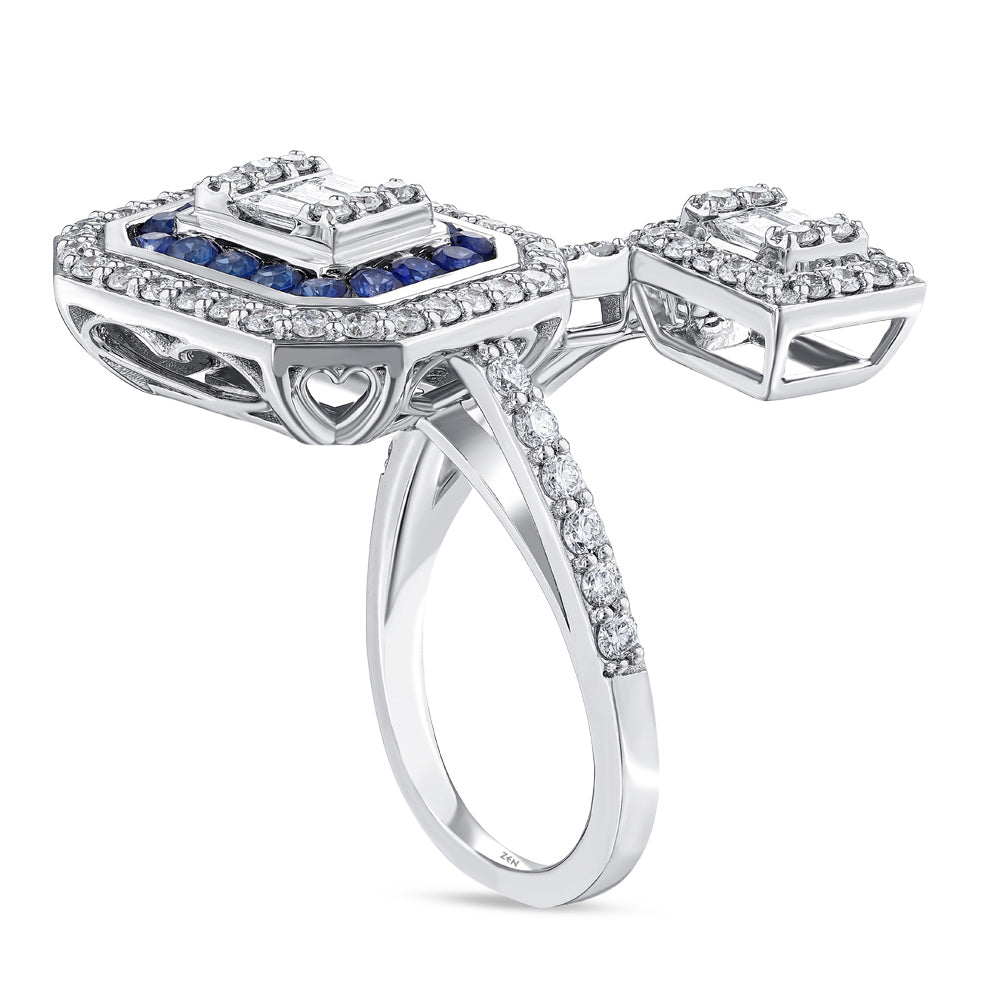 1.60 ct. Saphir Ring