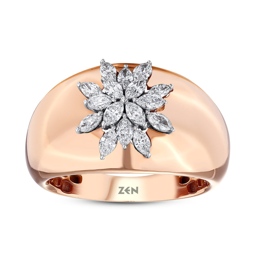 0.73 ct. Design Diamantring