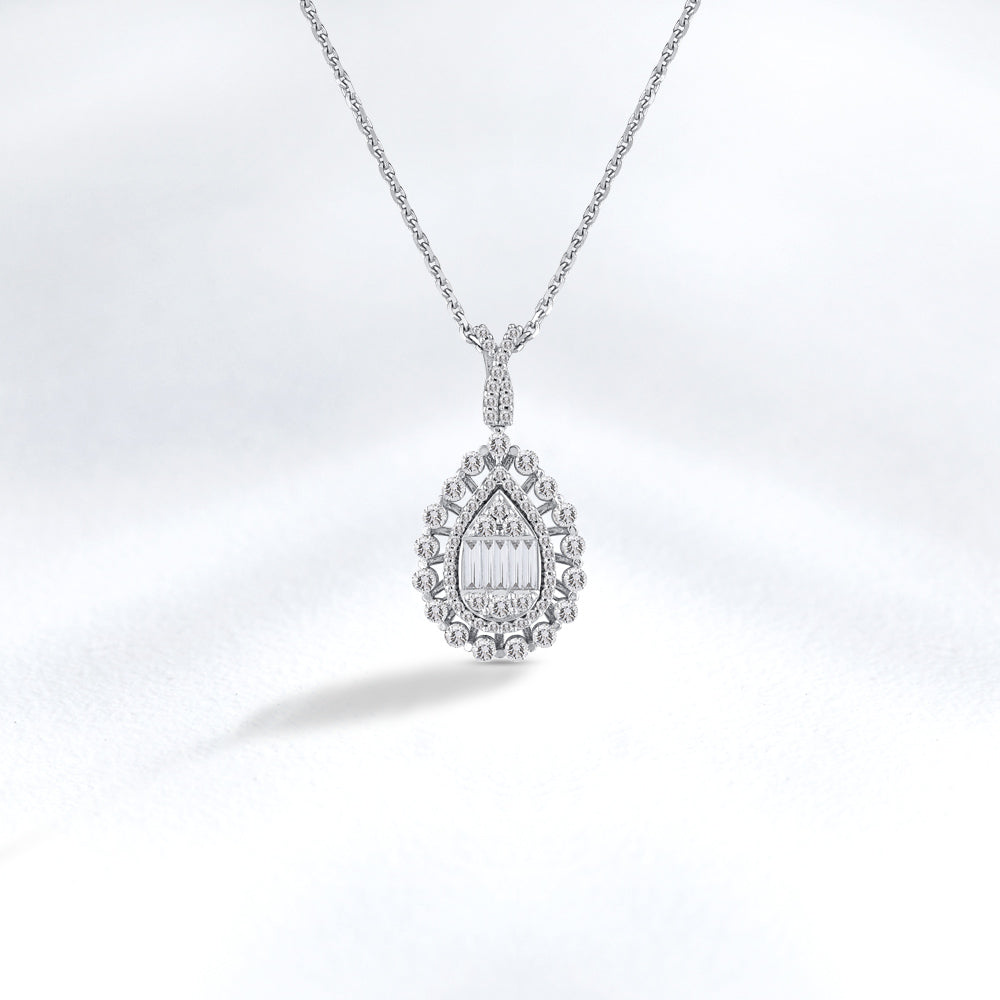 0.96 ct. Design Diamond Necklace