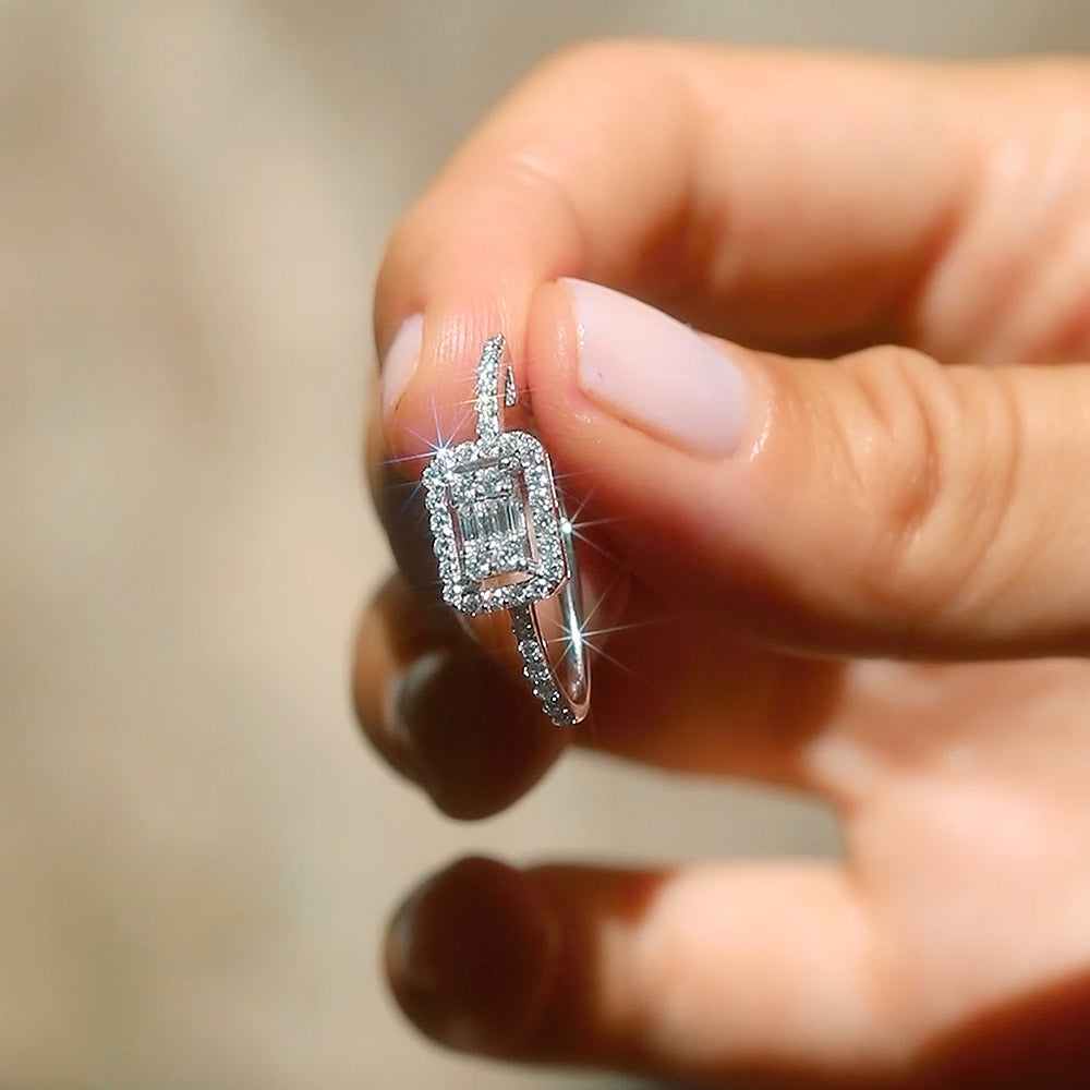 1.01 ct. Design Diamant Ohrringe
