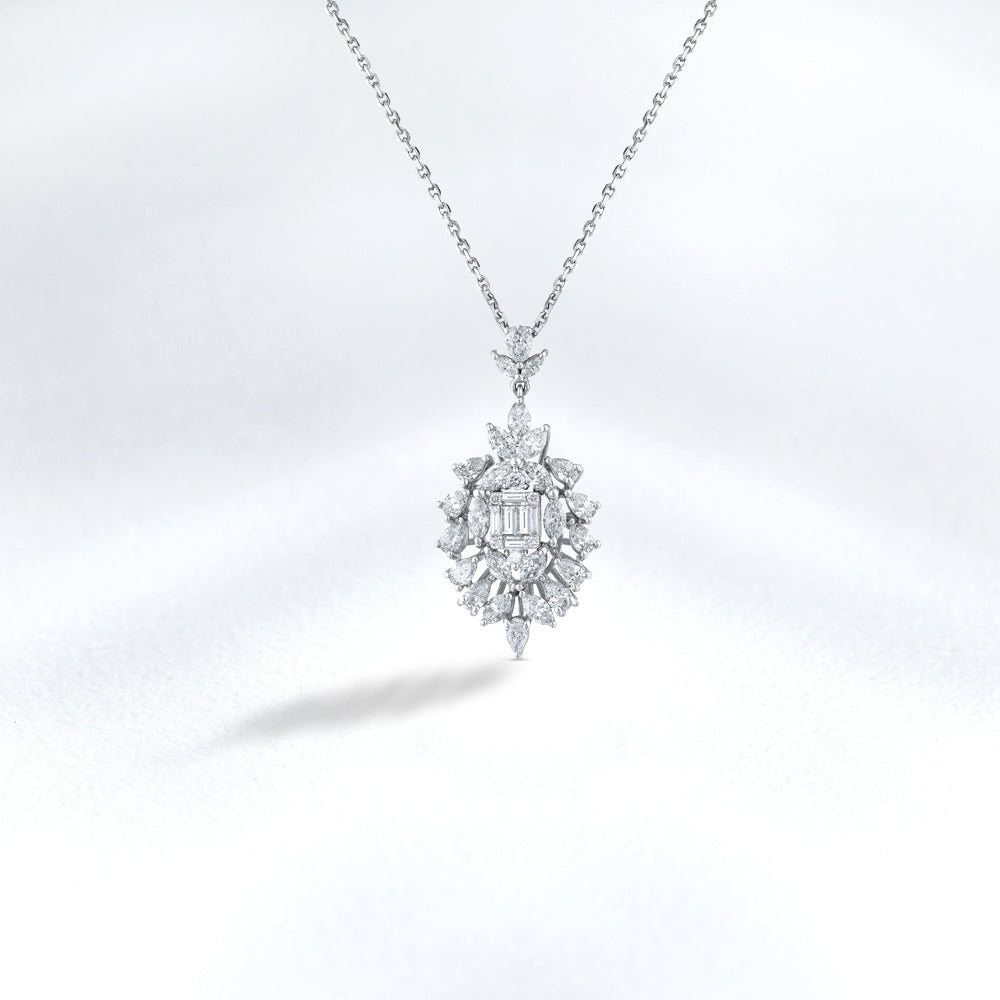 2.47 ct. Design Diamond Necklace