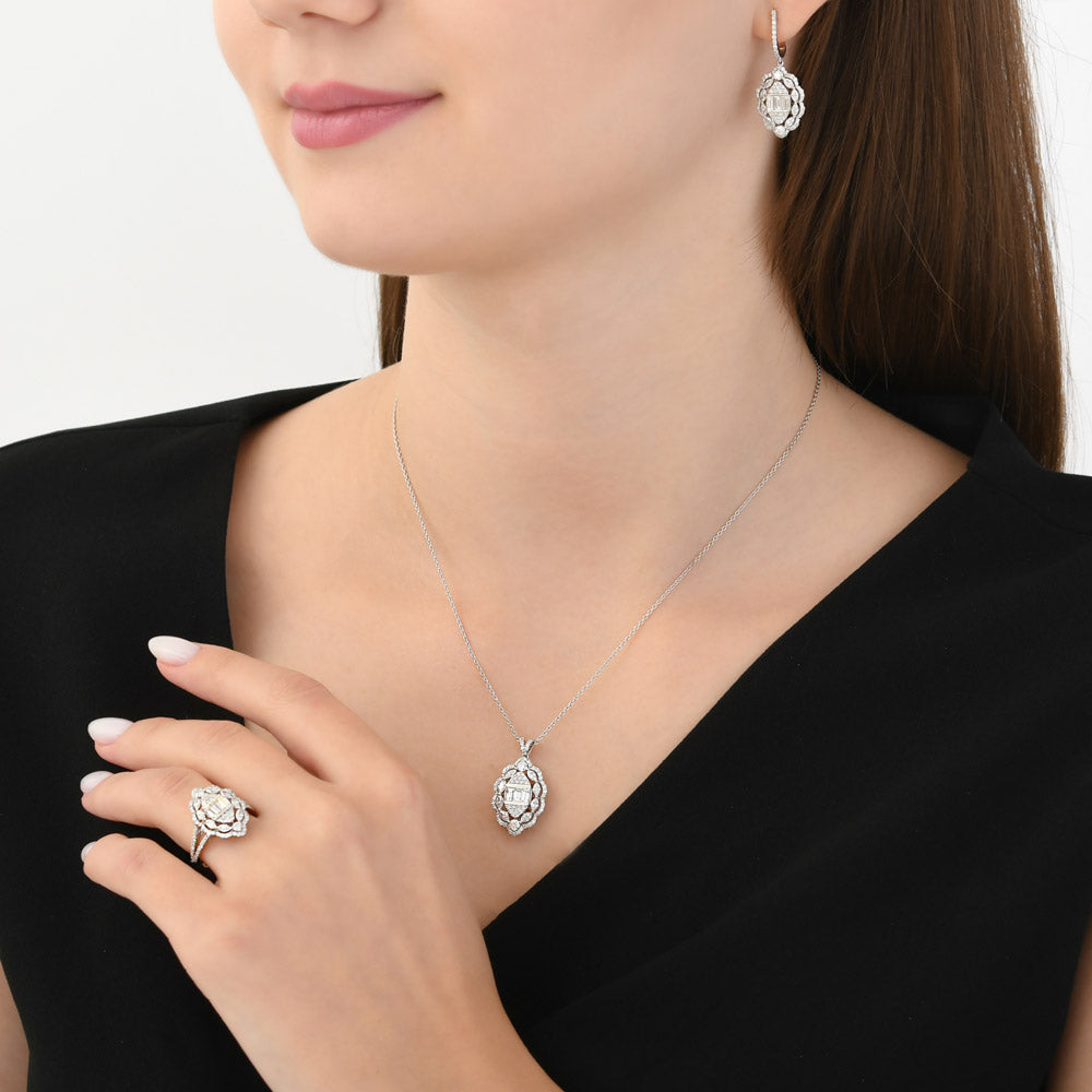 1.36 ct. Design Diamant Halskette
