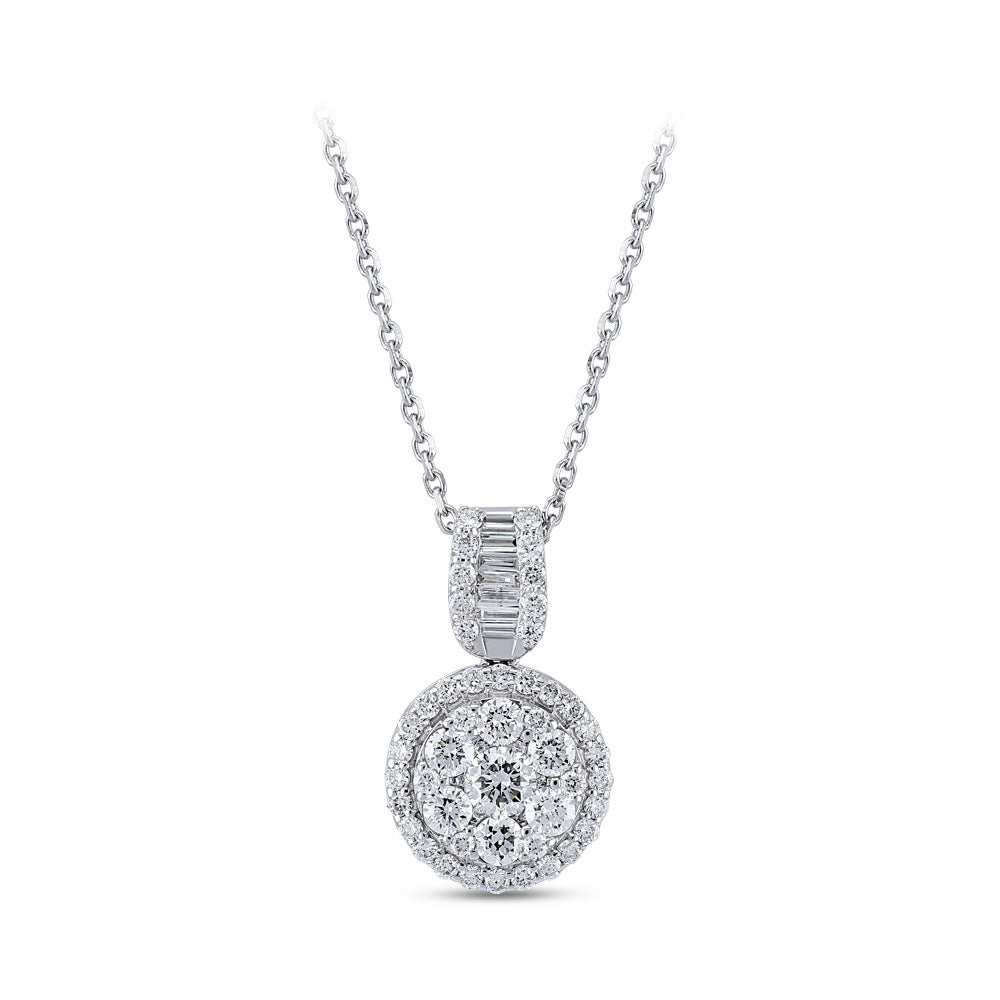 0.68 ct. Design Diamant Halskette