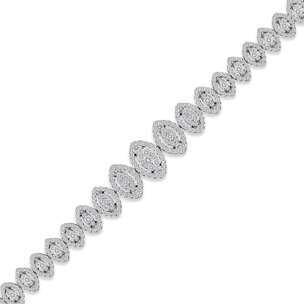 4.93 ct. Design Diamantarmband