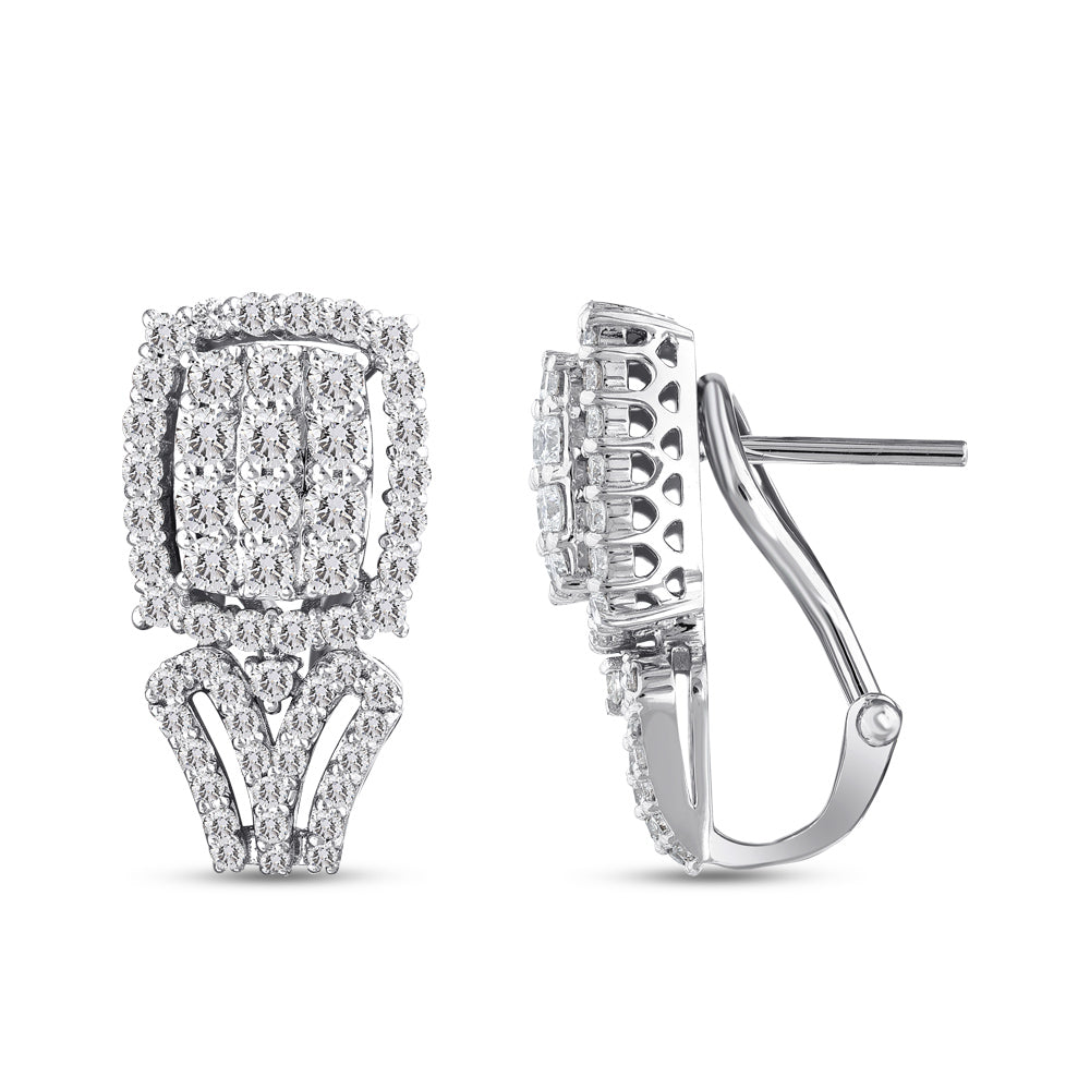 1.33 ct. Design Diamant Ohrringe