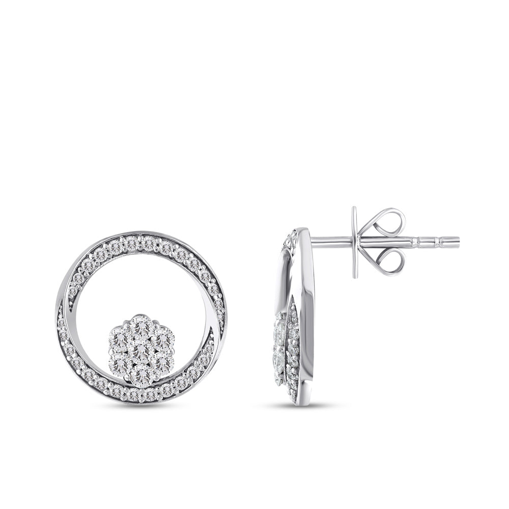 0.50 ct. Design Diamant Ohrstecker