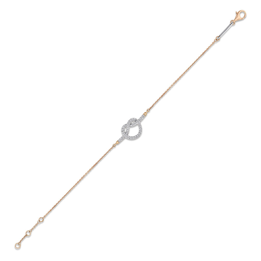 0.18 ct. Herz Diamant Armband