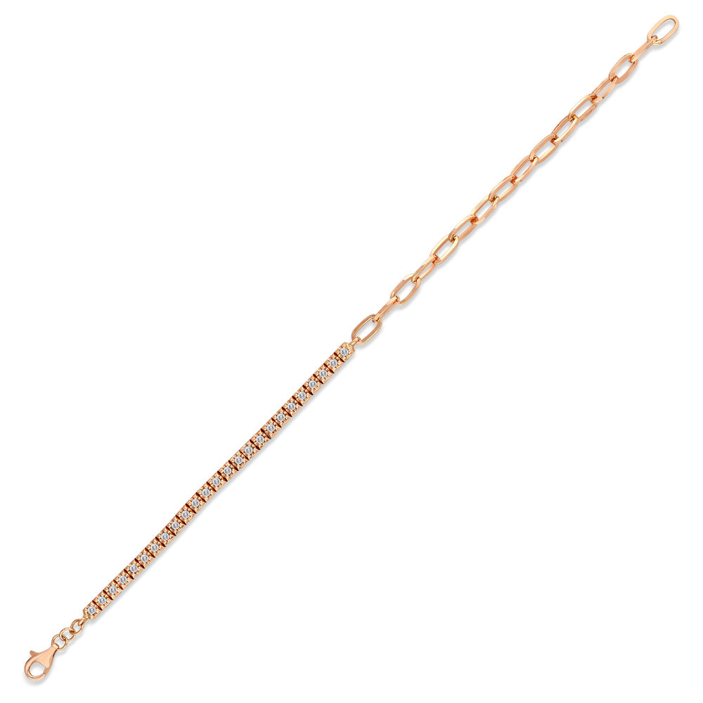 0.33 ct. Diamant Tennisarmband