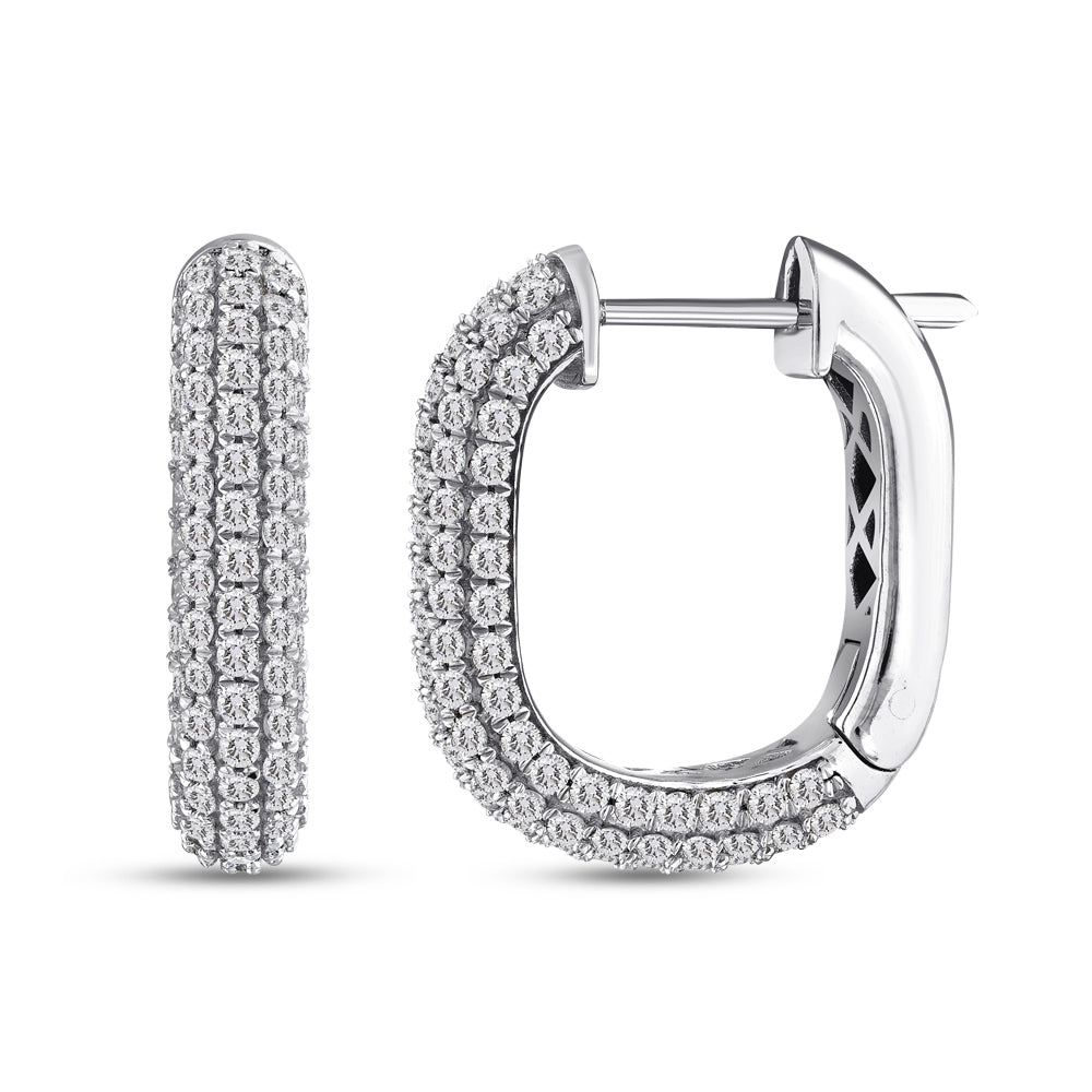1.10 ct. Design Diamant Ohrringe