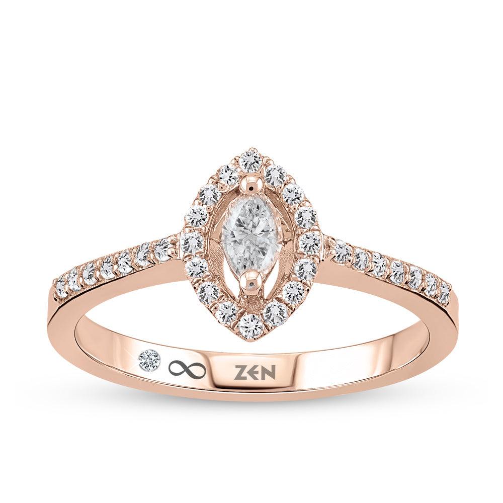 0.33 ct. Design Diamantring