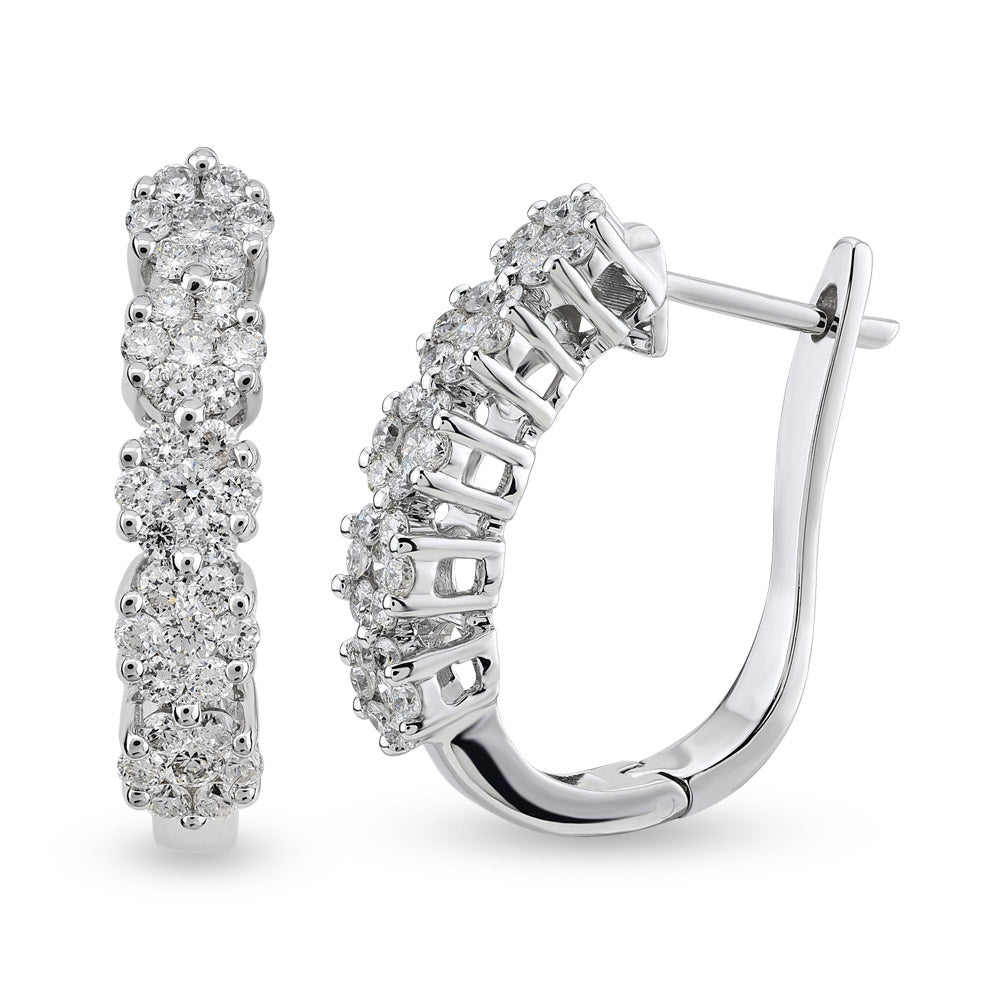 0.93 ct. Reina Diamant Ohrringe