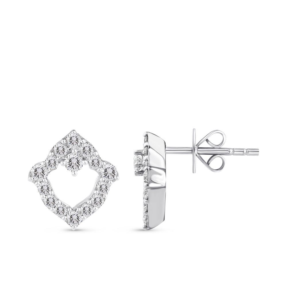 0.53 ct. Tulpe Diamant Ohrringe