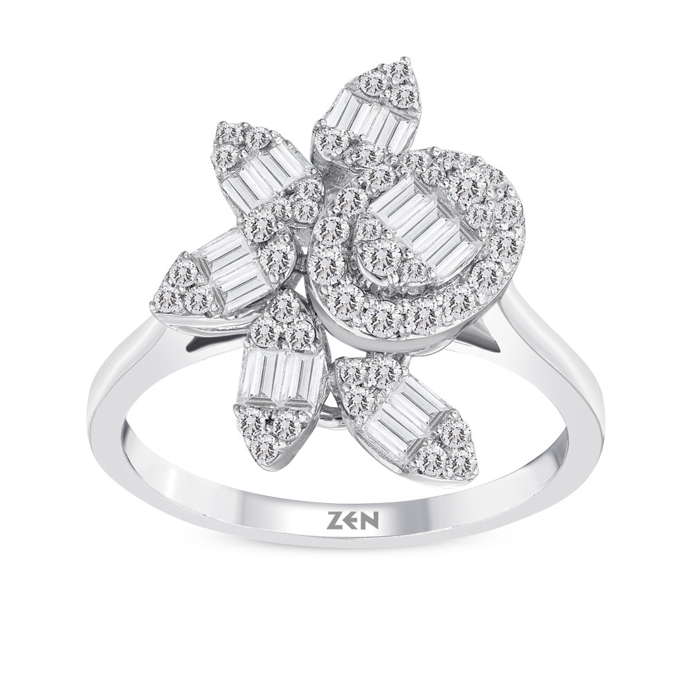 0.76 ct. Design Diamantring