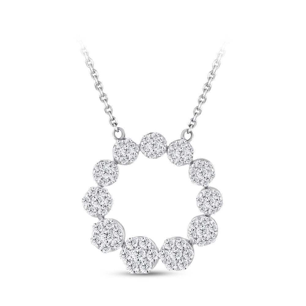 0.77 ct. Design Diamond Necklace