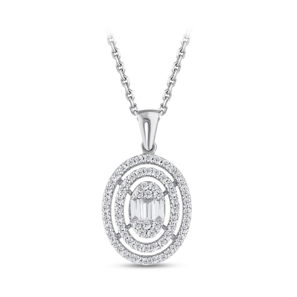 0.31 ct. Design Diamond Necklace