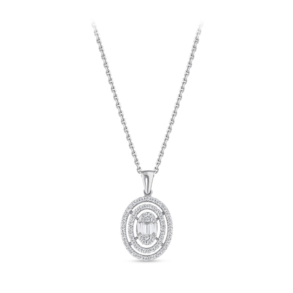 0.31 ct. Design Diamond Necklace