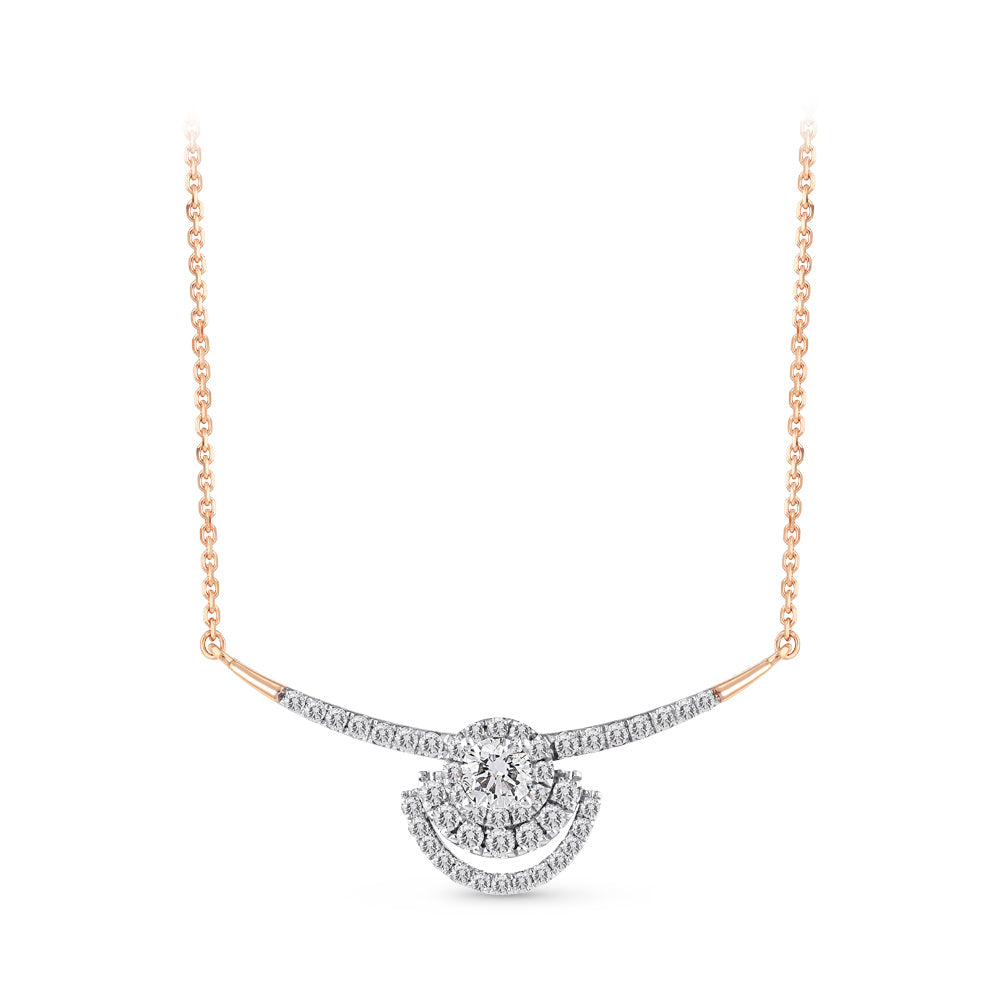 0.68 ct. Design Diamant Halskette