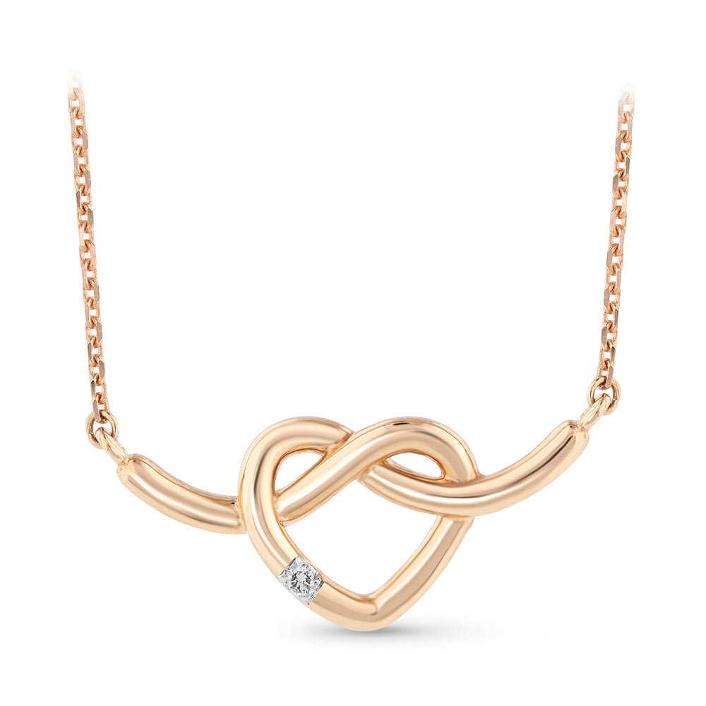 0.01 ct. Design Diamant Halskette
