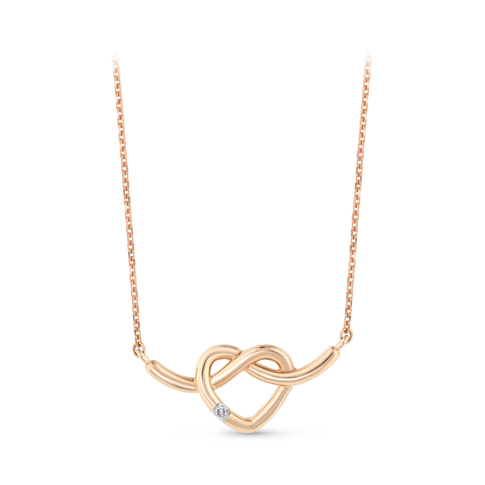 0.01 ct. Design Diamant Halskette