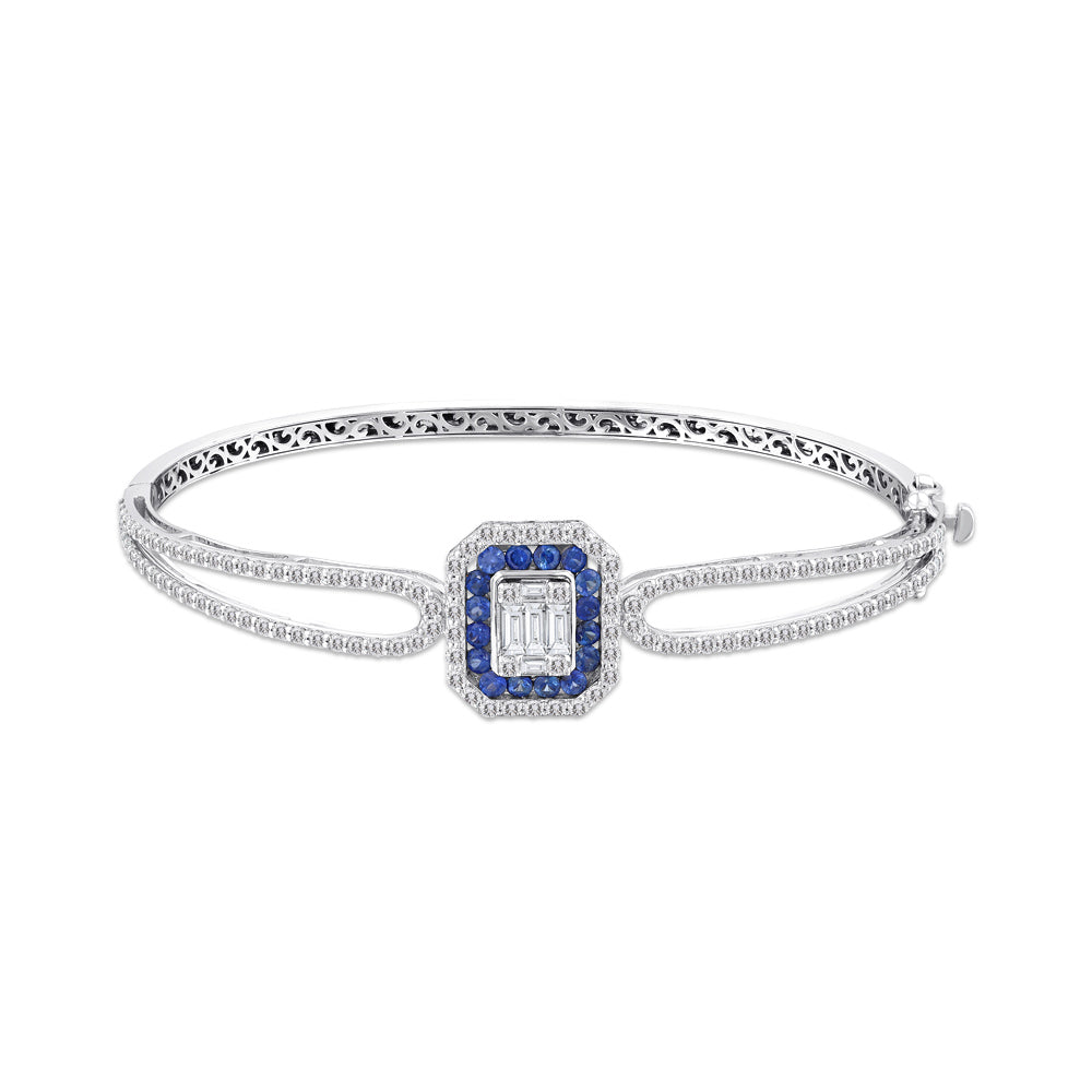 2.21 ct. Saphir Armband