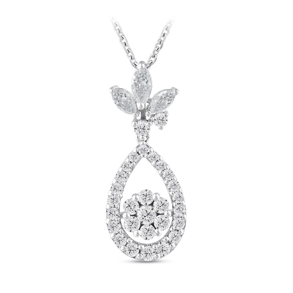 0.75 ct. Design Diamond Necklace