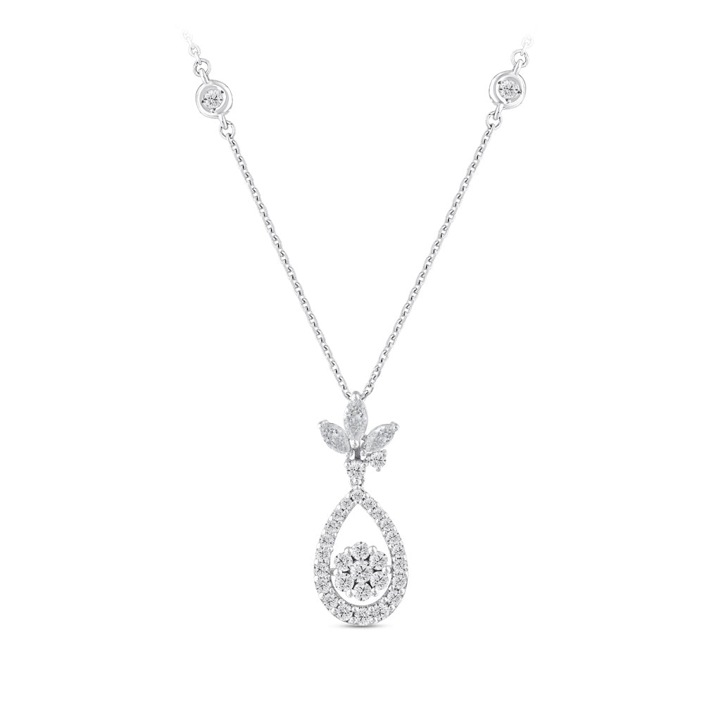 0.75 ct. Design Diamond Necklace
