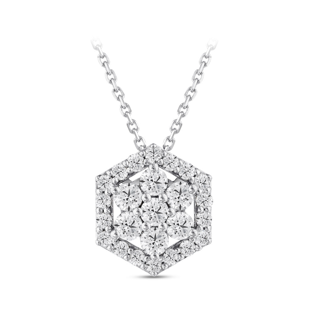 0.71 ct. Design Diamond Necklace