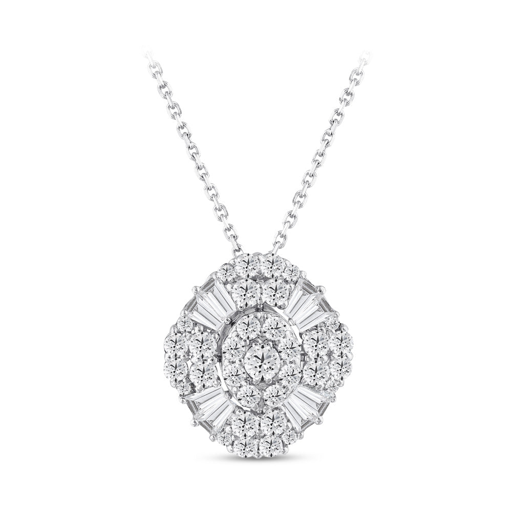 1.14 ct. Design Diamant Halskette