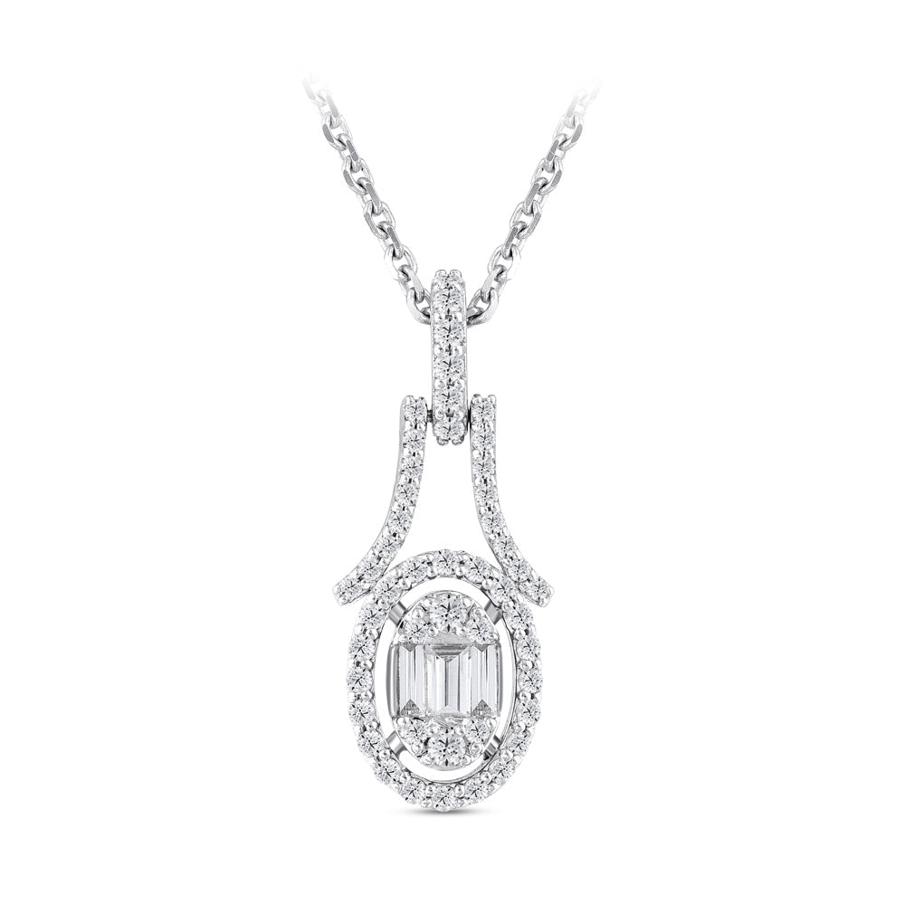 0.43 ct. Design Diamond Necklace