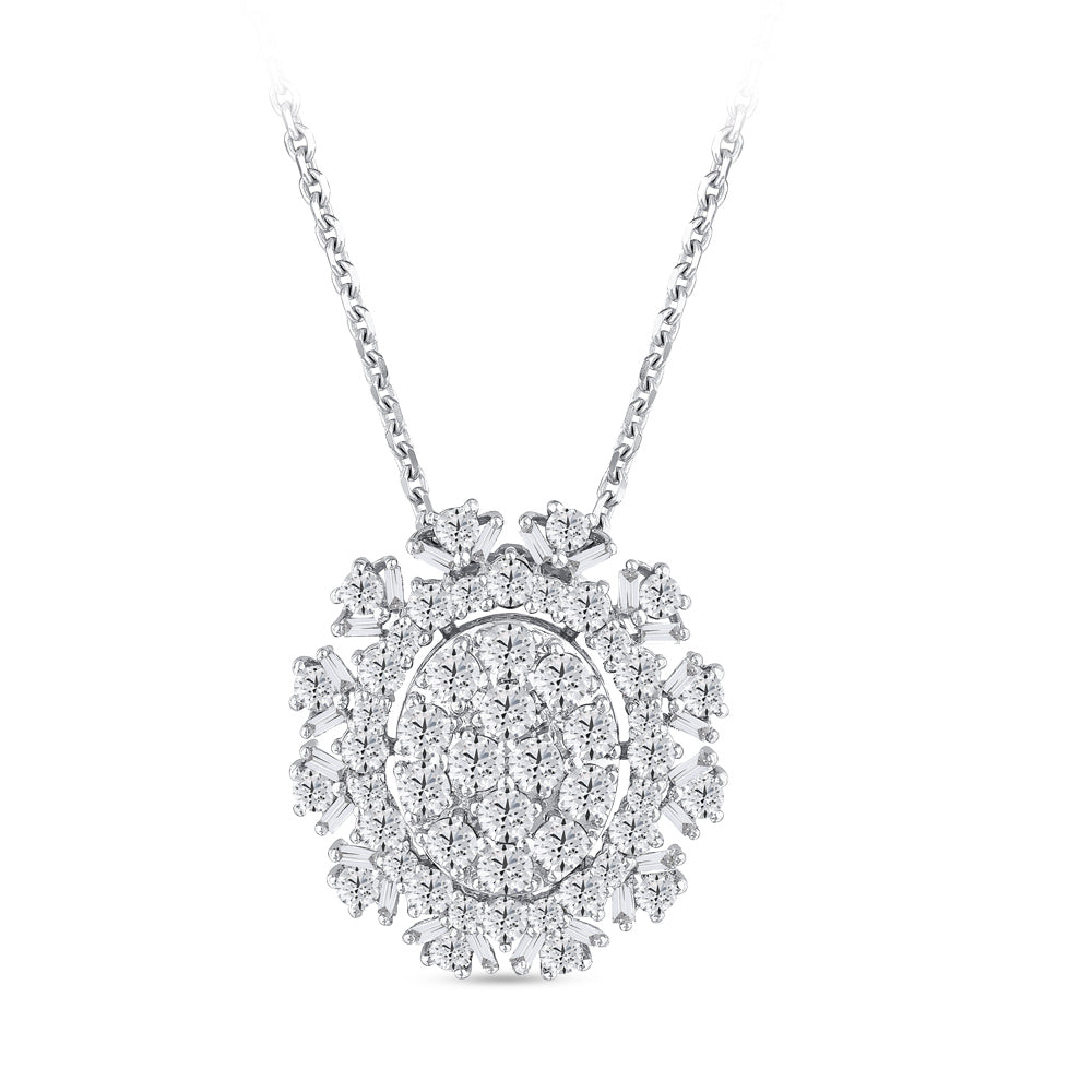 2.06 ct. Design Diamond Necklace